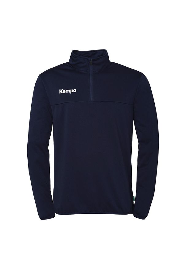KEMPA - Dziecięcy top treningowy 1/4 zip Kempa. Kolor: wielokolorowy, niebieski, czarny. Sport: piłka ręczna