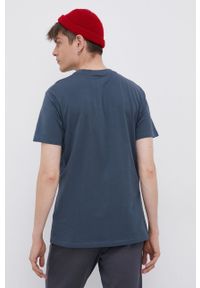 Lee Cooper - T-shirt bawełniany. Okazja: na co dzień. Kolor: niebieski. Materiał: bawełna. Wzór: nadruk. Styl: casual