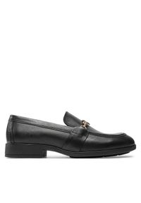 TOMMY HILFIGER - Tommy Hilfiger Loafersy FW0FW08339 Czarny. Kolor: czarny. Materiał: skóra #1