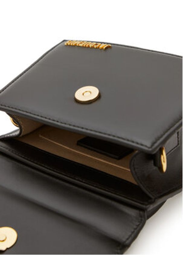 JACQUEMUS Torebka Le Chiquito Moyen 213BA002-3000 Czarny. Kolor: czarny. Materiał: skórzane