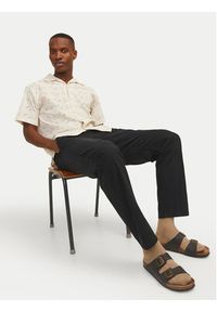 Jack & Jones - Jack&Jones Spodnie materiałowe Summer 12248606 Czarny Relaxed Fit. Kolor: czarny. Materiał: bawełna #2