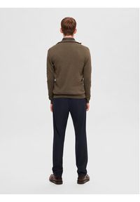 Selected Homme Sweter 16074688 Zielony Regular Fit. Kolor: zielony. Materiał: bawełna #3