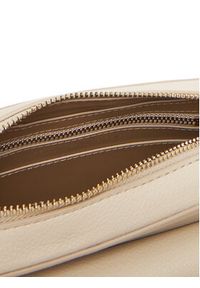 TOMMY HILFIGER - Tommy Hilfiger Torebka DISTINCT CAMERA BAG AW0AW17455 Beżowy. Kolor: beżowy. Materiał: skórzane #5