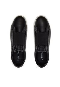 Calvin Klein Sneakersy Cupsole Slip On Epi Mono HW0HW02030 Czarny. Zapięcie: bez zapięcia. Kolor: czarny #3