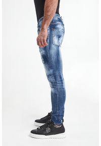 Jeansy męskie Super Twinky Jean DSQUARED2. Wzór: nadruk #5