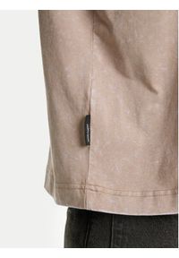 Jack & Jones T-Shirt Retreat 12277886 Beżowy Oversize. Kolor: beżowy. Materiał: bawełna #2