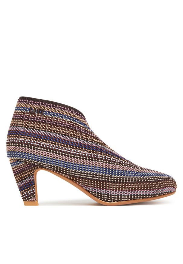 United Nude Botki Fold Mid 1002765905 Brązowy. Kolor: brązowy. Materiał: materiał