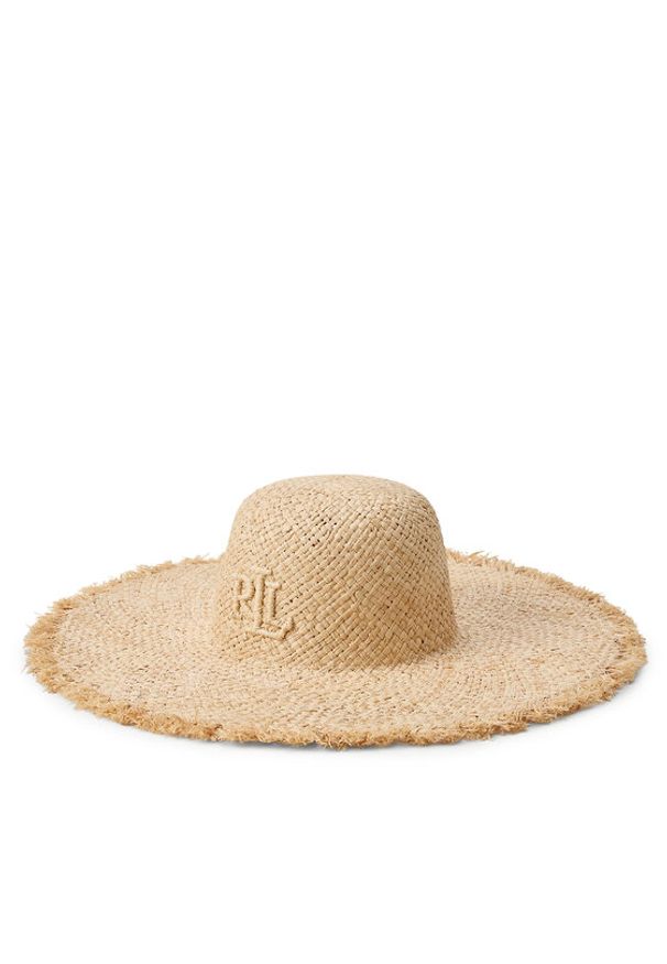 Lauren Ralph Lauren - LAUREN RALPH LAUREN Kapelusz 454P14395001 Beżowy. Kolor: beżowy