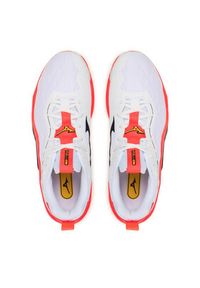 Mizuno Buty halowe Wave Stealth Neo 2 X1GA2400 Pomarańczowy. Kolor: pomarańczowy. Materiał: skóra. Model: Mizuno Wave #4