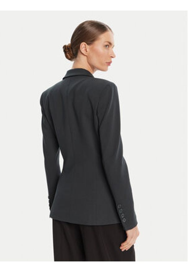 Pinko - PINKO Marynarka 104903 A24C Zielony Regular Fit. Kolor: zielony. Materiał: syntetyk