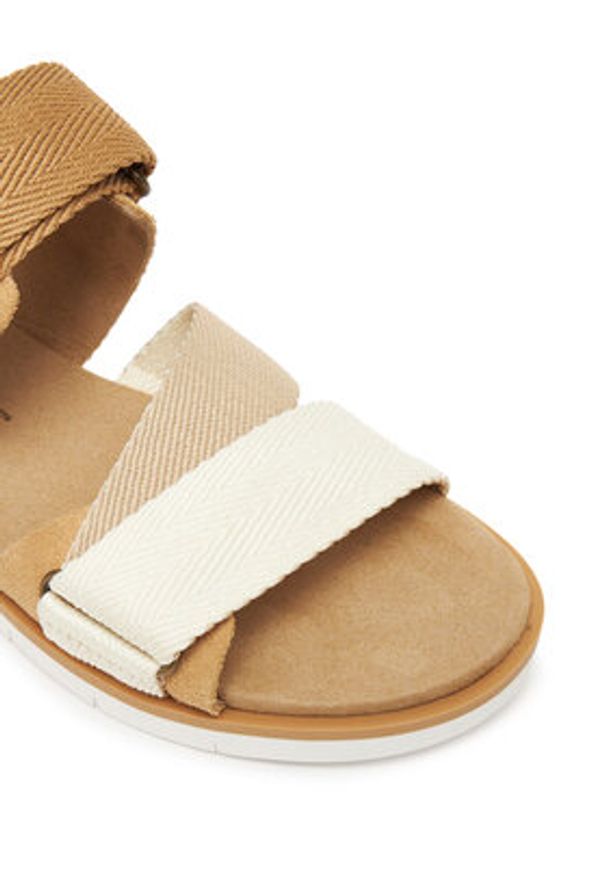 Timberland Sandały TB0A414AEW11 Brązowy. Kolor: brązowy. Materiał: materiał