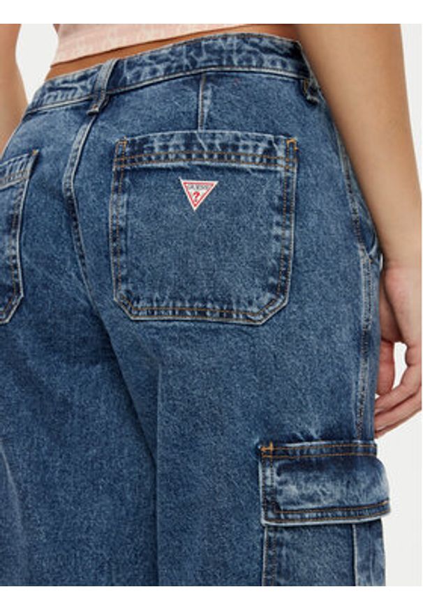 Guess Jeans Jeansy W5RA1R D5M43 Niebieski Regular Fit. Kolor: niebieski