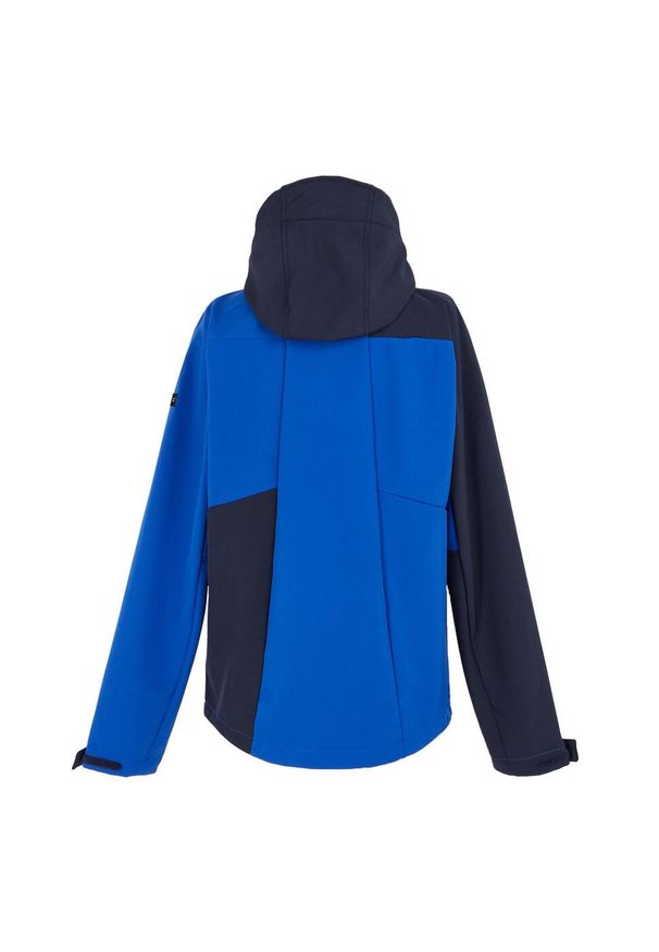 Regatta - Męska Kurtka Soft Shell Hewitts X Colour Block. Kolor: niebieski. Sport: turystyka piesza