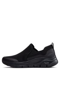 skechers - Skechers Sneakersy Banlin 232043/BBK Czarny. Kolor: czarny. Materiał: materiał #9