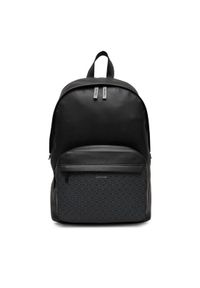 Calvin Klein Plecak Ck Must Round Bp Mono K50K513047 Czarny. Kolor: czarny. Materiał: skóra