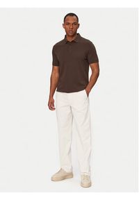 Calvin Klein Jeans Chinosy 90s LV04RF619G Biały Straight Fit. Kolor: biały. Materiał: bawełna #3