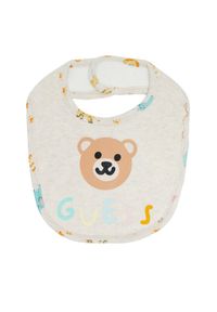 Guess Komplet 2 śliniaków H4YZ10 KAE10 Beżowy. Kolor: beżowy. Materiał: syntetyk, bawełna
