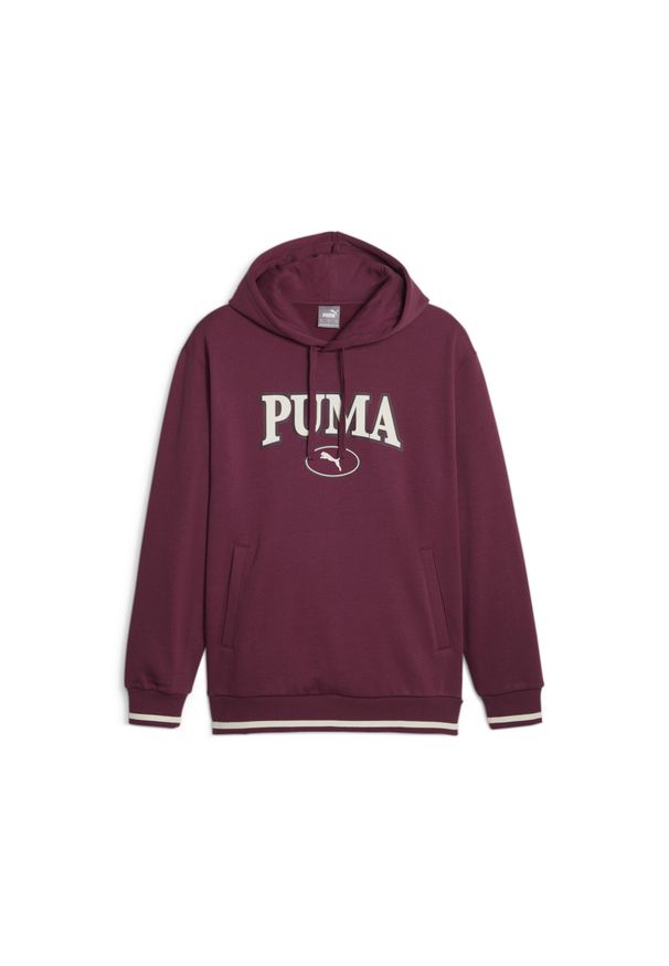 Bluza Sportowa Z Kapturem Puma Squad. Typ kołnierza: kaptur. Kolor: czerwony. Sport: fitness
