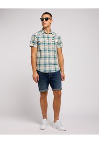 Lee - LEE RIDER SHORT MĘSKIE SZORTY KRÓTKIE SPODENKI JEANSOWE CAMP FIRE 112349233 L73F016065. Materiał: jeans. Długość: krótkie #6