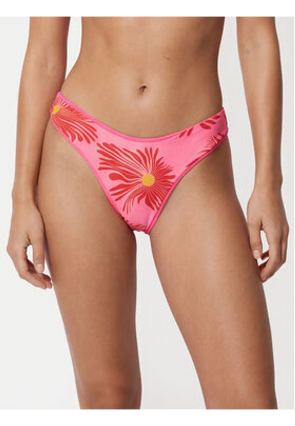 Maaji Dół od bikini Splendour PT3304SBC048 Różowy. Kolor: różowy. Materiał: syntetyk