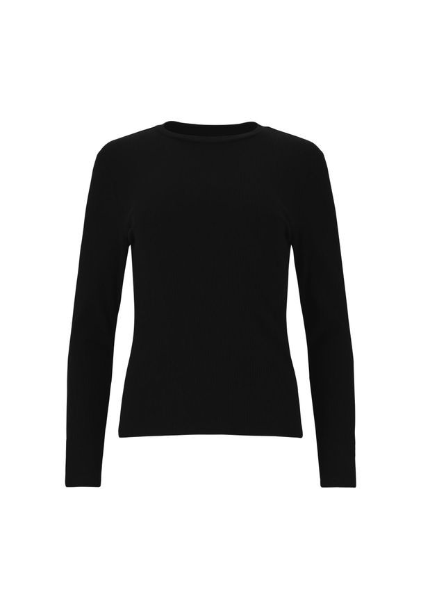 ENDURANCE - Damska koszulka z długim rękawem Athlecia Lankae. Kolor: szary, wielokolorowy, czarny. Długość rękawa: długi rękaw. Długość: długie. Sport: turystyka piesza