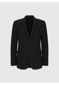 Pako Lorente - PAKO LORENTE - Czarna marynarka z dzianiny. Kolor: czarny. Materiał: dzianina. Sezon: jesień #7