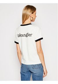 Wrangler T-Shirt Ringer W7S0DRXV6 112132112 Biały Relaxed Fit. Kolor: biały. Materiał: bawełna #3