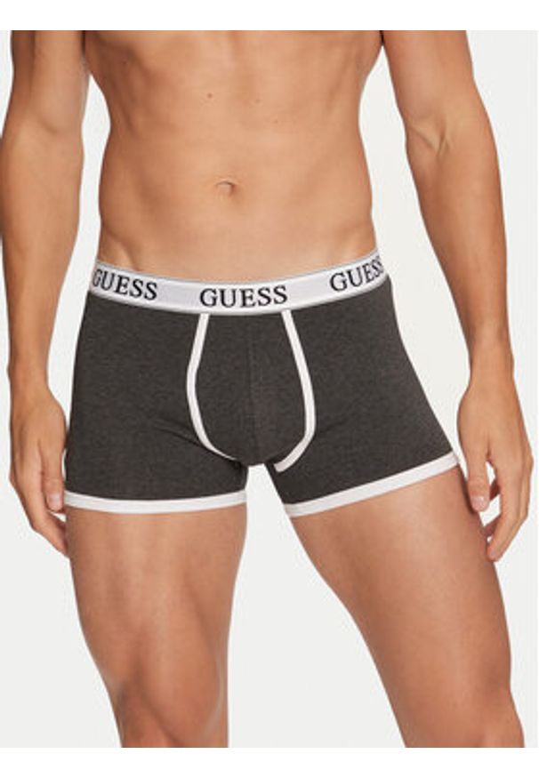 Guess Komplet 3 par bokserek U4BG80 KCEJ0 Kolorowy. Materiał: bawełna. Wzór: kolorowy