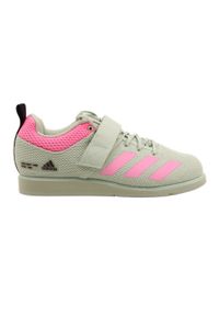 Adidas - Buty adidas Powerlift 5 Weightlifting M GY8920 Linen Green zielone. Kolor: zielony. Materiał: materiał, syntetyk, guma. Szerokość cholewki: normalna. Sport: fitness #9