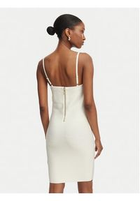 Guess Sukienka codzienna 181217 Biały Classic Fit. Okazja: na co dzień. Kolor: kremowy. Materiał: wiskoza. Typ sukienki: proste. Styl: casual #5