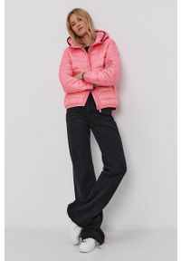 Tommy Jeans Kurtka DW0DW09350.4890 damska kolor różowy przejściowa. Okazja: na co dzień. Kolor: różowy. Materiał: poliamid. Styl: casual #4