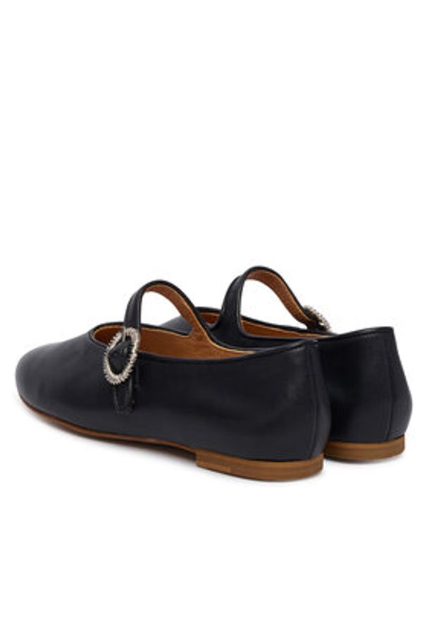 BALAGAN - Balagan Baleriny Aurore Czarny. Kolor: czarny. Materiał: skóra