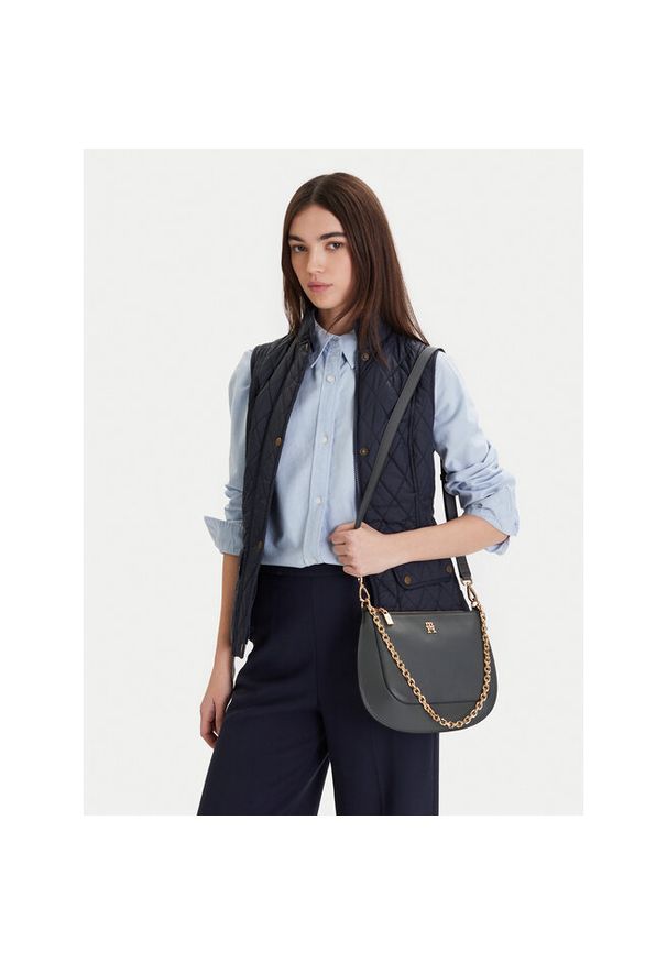 TOMMY HILFIGER - Torebka Tommy Hilfiger. Kolor: szary