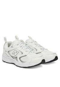 New Balance Sneakersy ML408W Biały. Kolor: biały. Materiał: skóra