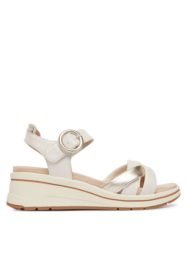 Sandały Caprice. Kolor: beżowy