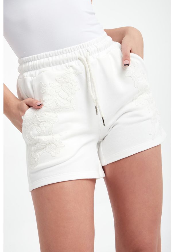 Ermanno Firenze - Spodenki dresowe damskie ERMANNO FIRENZE. Materiał: dresówka