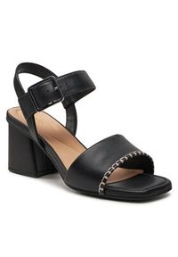Clarks Sandały Siara65 Buckle 26176341 Czarny. Kolor: czarny. Materiał: skóra #7