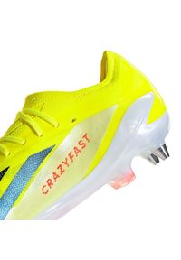 Adidas - Buty piłkarskie adidas X Crazyfast Elite Sg M IF0665 żółte. Kolor: żółty. Szerokość cholewki: normalna. Sport: piłka nożna #4