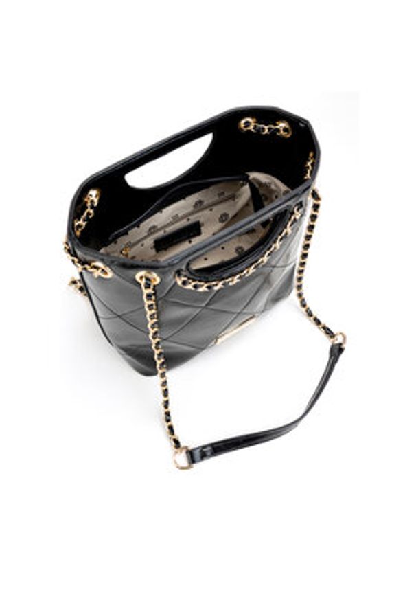 Monnari Torebka TORIMP0-24Z-BAG4310-K020D000 Czarny. Kolor: czarny. Materiał: skórzane