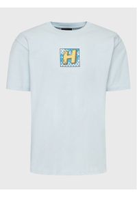 HUF T-Shirt Tresspass TS01940 Błękitny Regular Fit. Kolor: niebieski. Materiał: bawełna