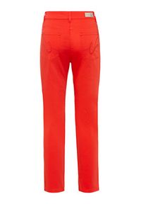 Olsen Spodnie materiałowe Mona 14000625 Czerwony Slim Fit. Kolor: czerwony. Materiał: materiał, bawełna #2