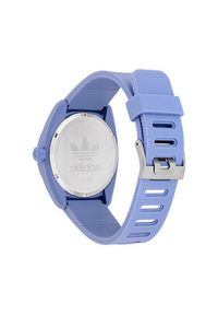 Adidas - adidas Zegarek AO Street Project Three AOST25543 Niebieski. Kolor: niebieski. Materiał: syntetyk. Styl: street #3