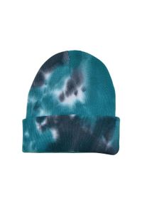 Urban Classics - Czapka Dziecięca Tie Dye Beanie. Kolor: wielokolorowy, niebieski, szary