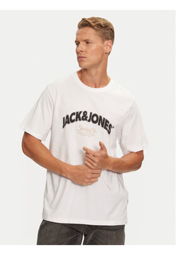 Jack & Jones - Jack&Jones Komplet 2 t-shirtów Bronx 12271571 Czarny Relaxed Fit. Kolor: czarny. Materiał: bawełna