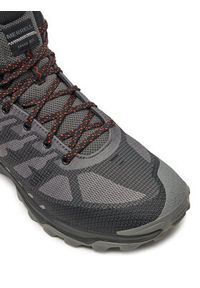 Merrell Trekkingi Speed Eco Mid Wp J038115 Szary. Kolor: szary. Materiał: skóra, zamsz. Sport: turystyka piesza #5
