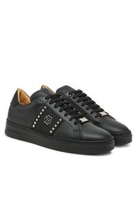 Philipp Plein - PHILIPP PLEIN Sneakersy SAES USC0732 PLE005 Czarny. Kolor: czarny. Materiał: skóra #4