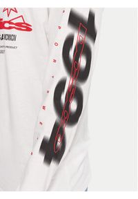DC Longsleeve Slathletic EDYZT04357 Biały Heritage Fit. Kolor: biały. Materiał: bawełna. Długość rękawa: długi rękaw #6