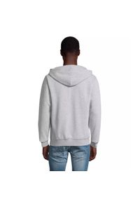 SOL'S - Bluza z kapturem i zamkiem błyskawicznym Sol's Spike. Typ kołnierza: kaptur. Kolor: szary #1
