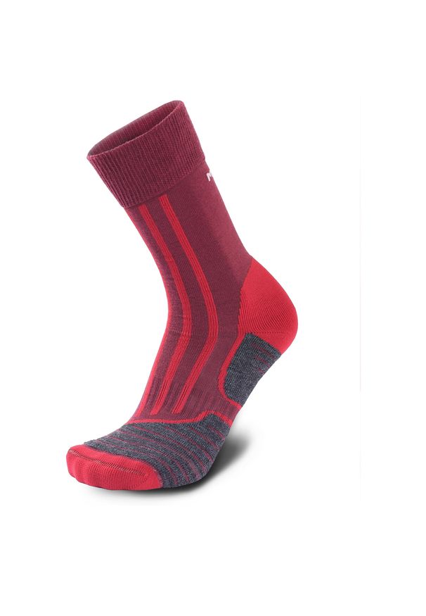 MEINDL - Skarpety trekkingowe damskie Meindl MT2 Lady. Kolor: czerwony. Sport: outdoor