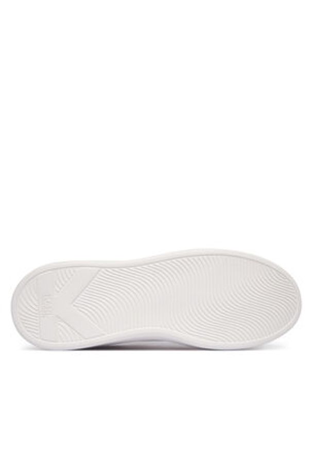 Karl Lagerfeld - KARL LAGERFELD Sneakersy Kapri KL52536K Biały. Kolor: biały. Materiał: skóra